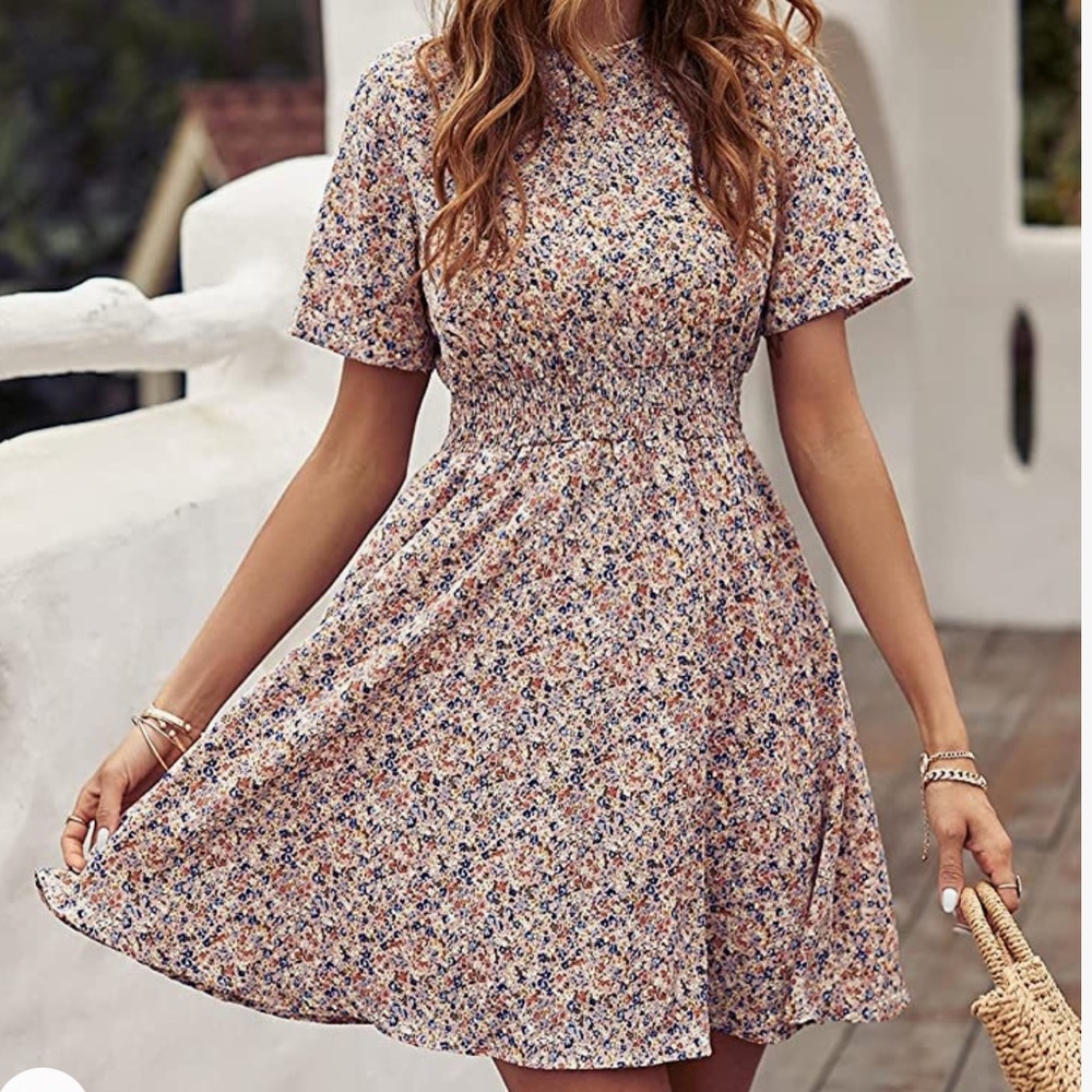 Floral Print Dress